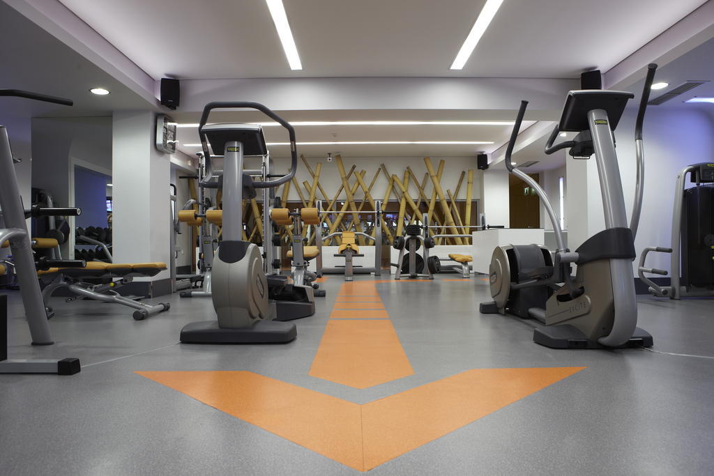 Limneon Resort & Spa Kesriye Dış mekan fotoğraf The gym at the hotel